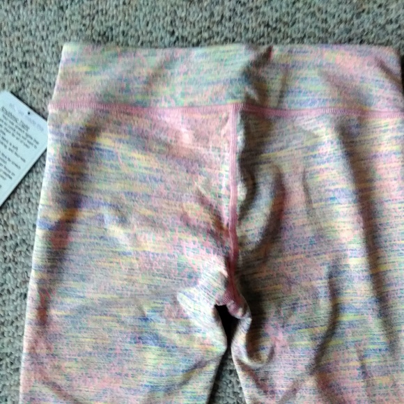 Ivivva Rhythmic pink pattern leggings 12